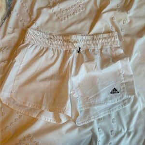 Adidas Women's Classic White Athletic Shorts